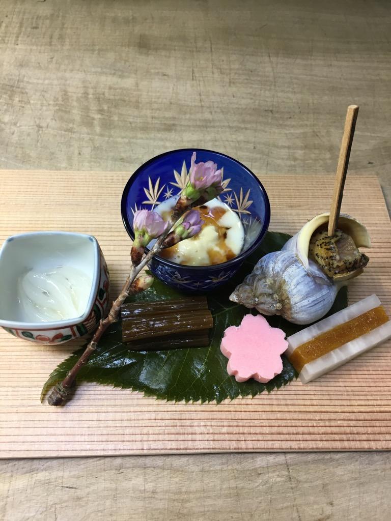 桜のころのお献立