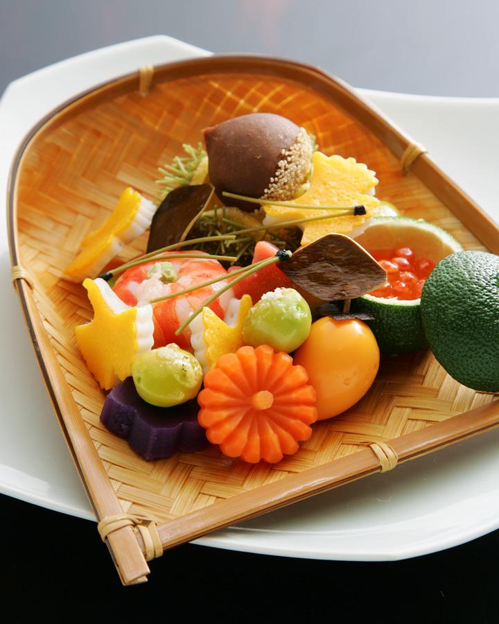 秋の吹き寄せ盛り